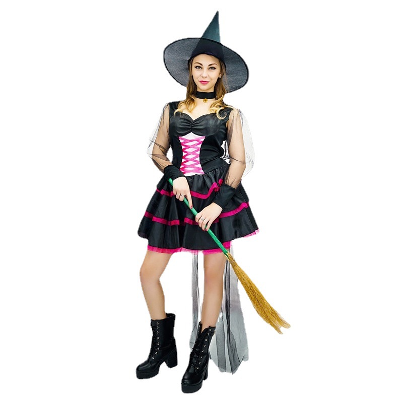 Halloween adulto bruja traje mascarada Carnaval de Halloween traje de fiesta Cosplay