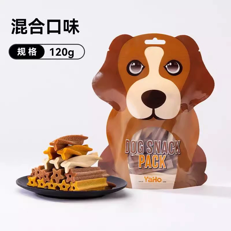 YaHo Yahe Dog Double Teeth Grinding Stick Teddy Bichon для маленьких и средних собак, чистка зубов, устойчивые к укусам кости, закуски для домашних животных