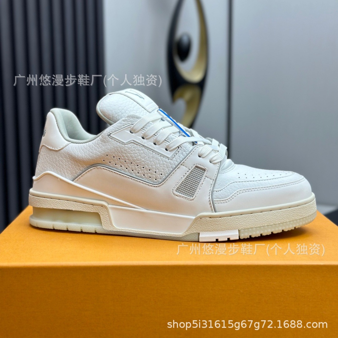 Zapatos Lujia, versión Guangzhou, zapatillas deportivas con estampado vaquero, suela gruesa, unisex, casuales, versátiles y modernas.