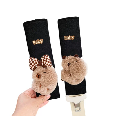 Cyber Celebrous Capybara Pendant Doll — Seat belt shoulder pad