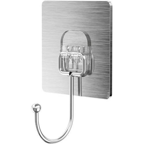 Transparent adhesive hook, traceless hook, strong load-bearing adhesive, punch-free, nail-free, snap-on buckle, wall-mounted shelf