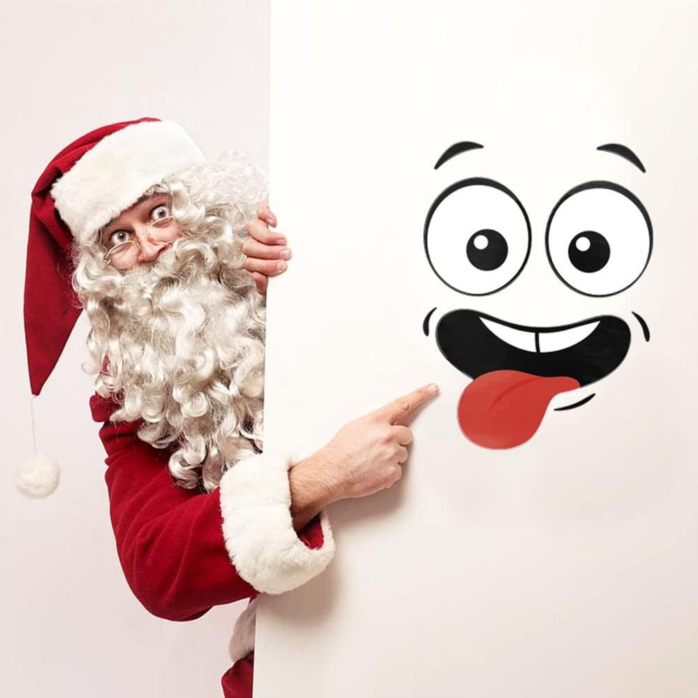 Smiley face autosticker voor raam en wanddecoratie_voghion.com