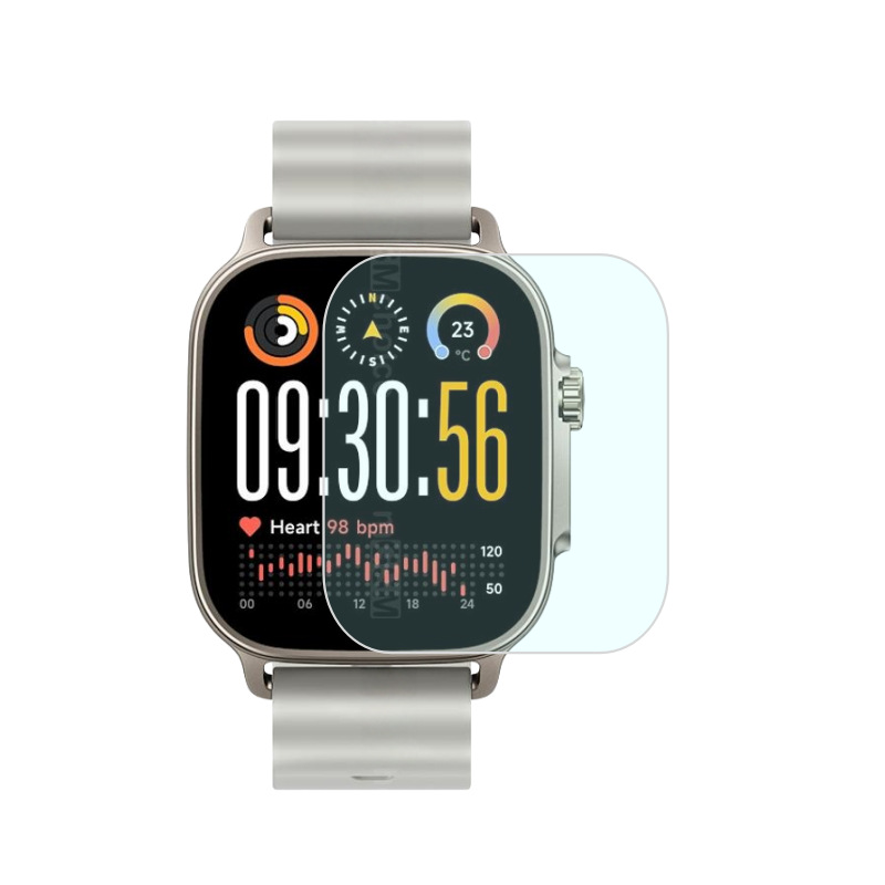 Realme Watch5 pantalla de reloj de alta definición borde de vidrio protector TPU película de templado image 6