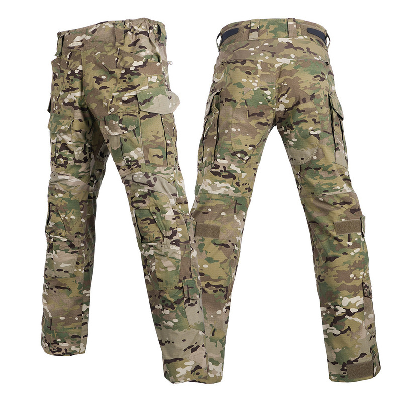 Authentic Replica G3 Combat Frog Suit Tactical Pants Outdoor Military Fans Wear-Resistant and Scratch-Resistant Plaid Camouflage Frog Pants Cross-Border Wholesale