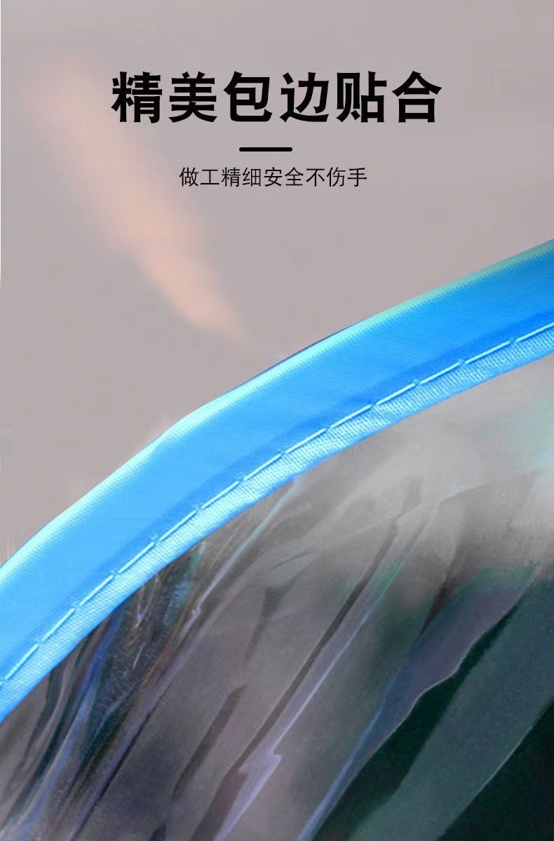 Electric car motorcycle windshield transparent plate widened battery car front rain windshield four seasons windshield