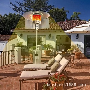 Outdoor indoor Gas Natural Gas liquefied gas heater umbrella-shaped with reflective plate commercial household heater