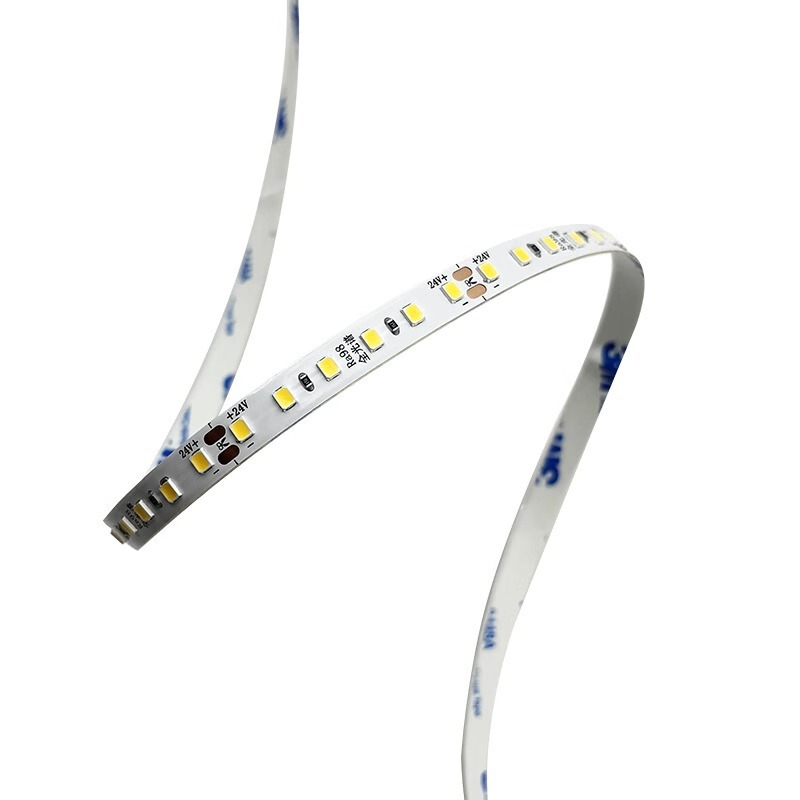 超高輝度フルスペクトル LED ライトストリップ低電圧 24v オスラム 2835 背景壁雰囲気 2 色スマートライトストリップ自己粘着|undefined