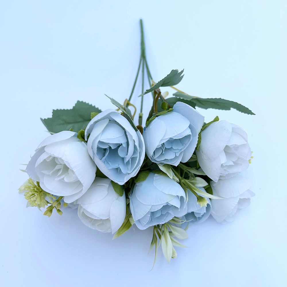Artificial Peony Buds Decorative Silk Flowers For Wedding Decor_voghion.com