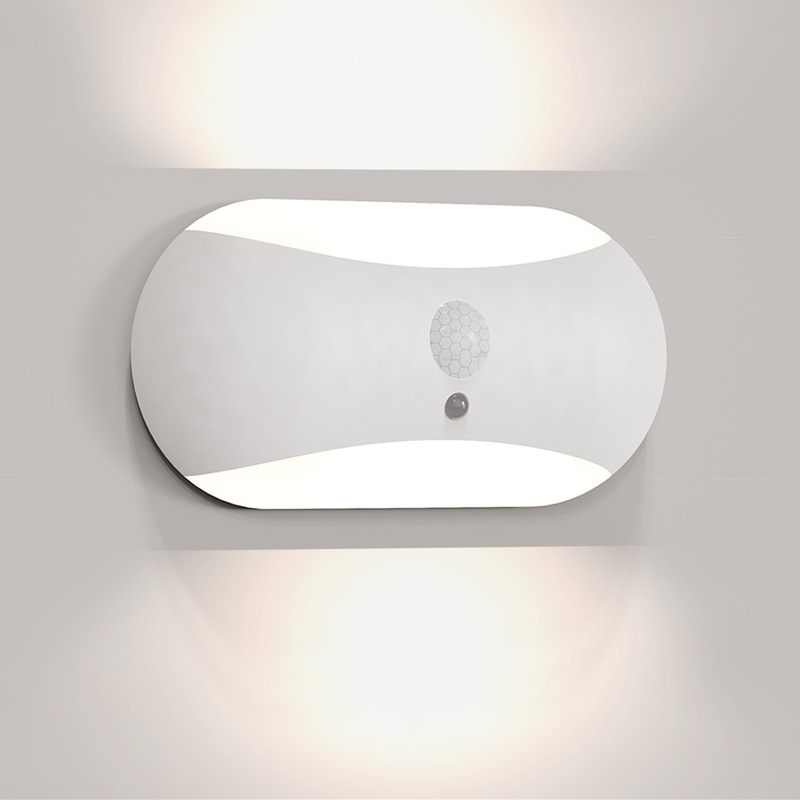 Customized North American Amazon Motion Sensor Wall Light Suitable for Stairs, Corridors, Entrances, and Indoor Human Body Sensing