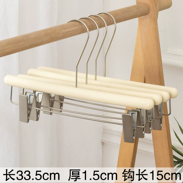 Internet celebrity style beige silver clip round rod trouser clip light bulb hook