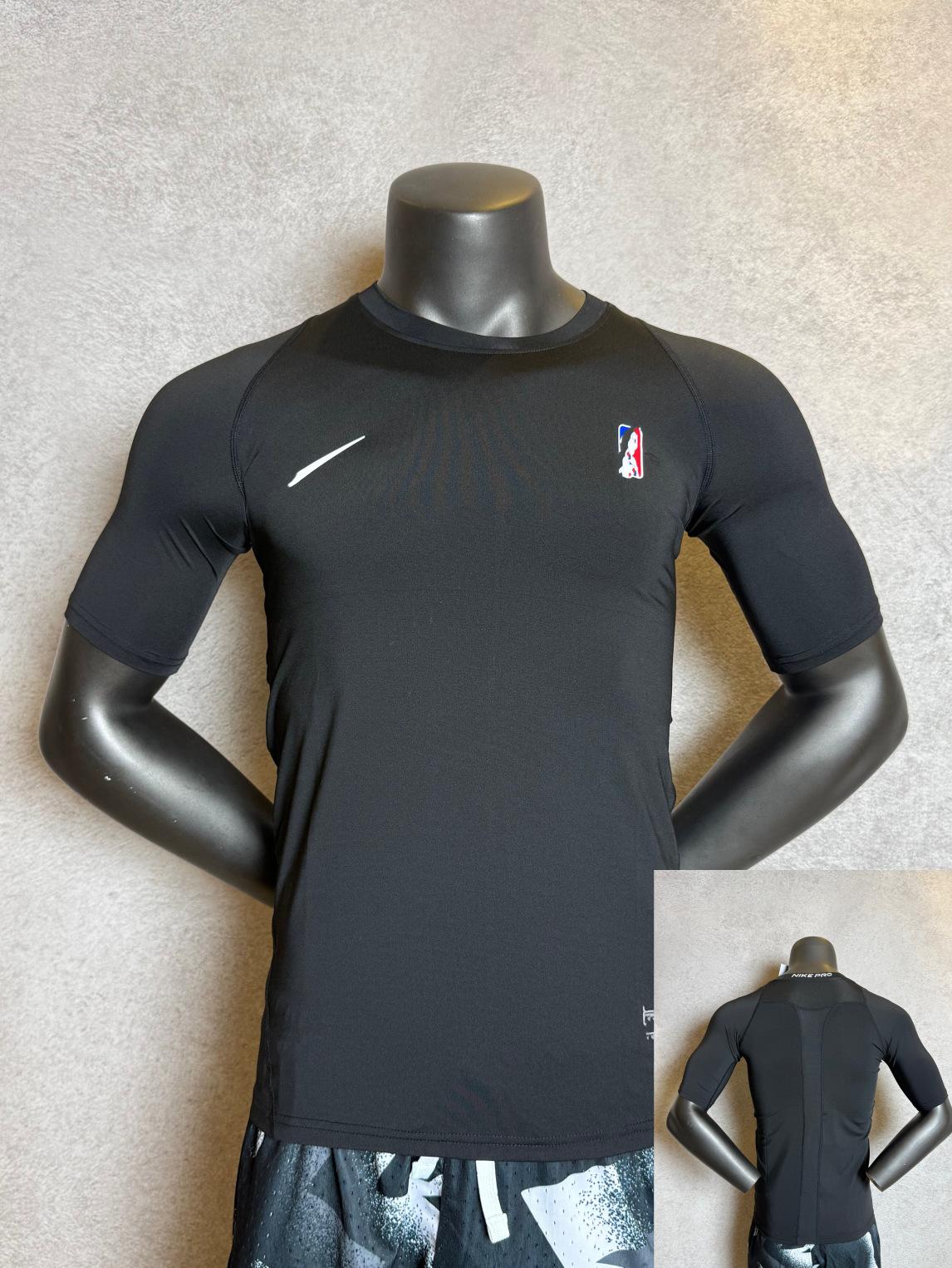 Nike NBA Compression Jersey Black