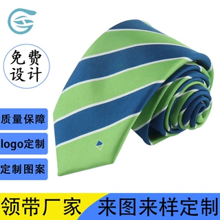 嵊州领带源头工厂加工定制企业logo公司tie仿真丝rpet领带定制