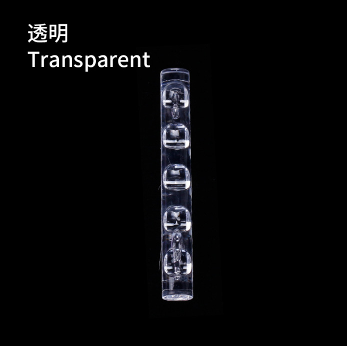 2020 nuevo sostenedor de la pluma del clavo japonés Barra de cristal transparente sostenedor de la pluma 5 rejilla selección directa de fábrica multi-color