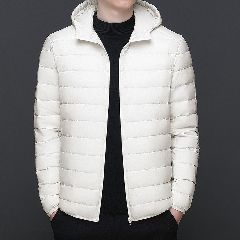 [Cui Wanzhi recommend-New National Standard] Couple's Light Down Jacket Hooded Portable Jacket Winter Warm Jacket