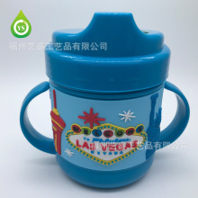 3D婴儿杯卡通创意 PVC软胶动漫儿童水杯马克杯 促销礼品马克杯d