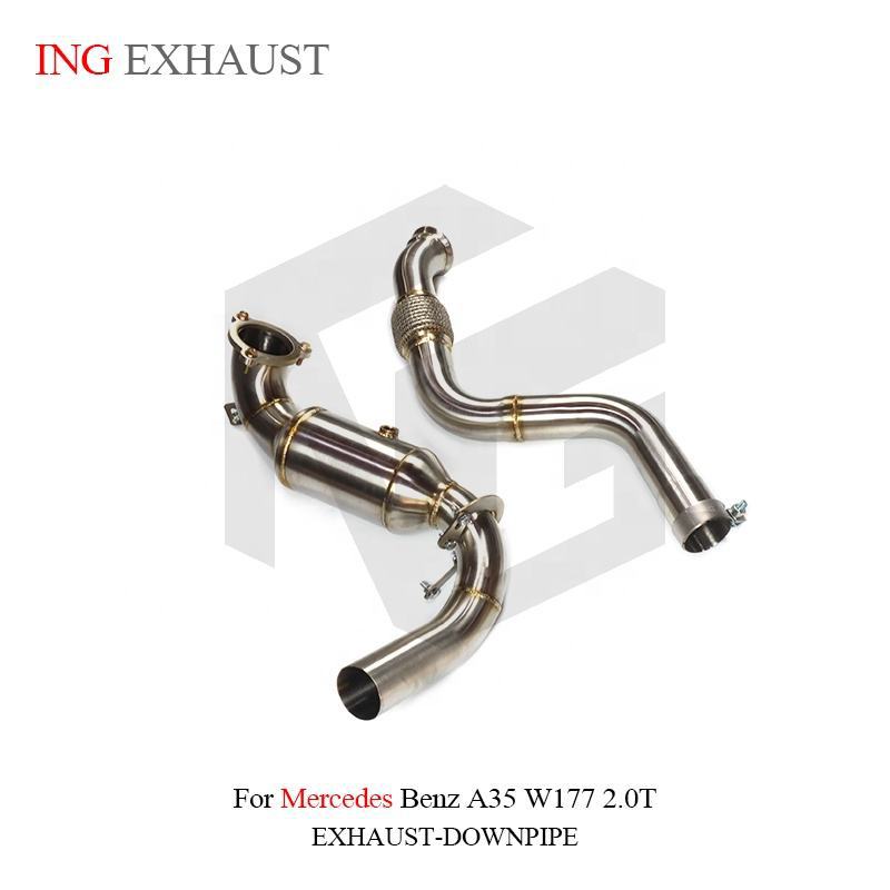 Suitable for Mercedes-Benz A35 W177 2.0T stainless steel exhaust system downpipe