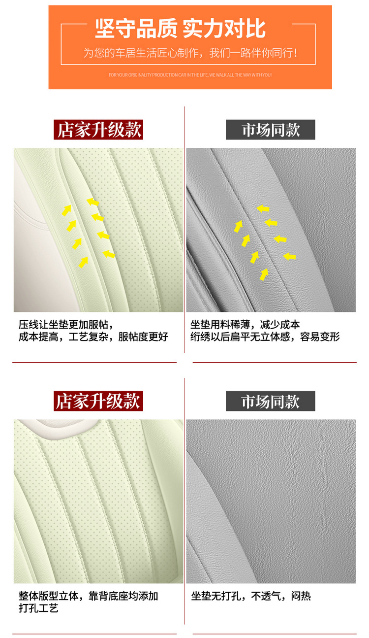 2026 Qiyuan Q05 Special Seat Cover, Full Leather, Breathable Car Seat Cushion, Universal for All Seasons, Wholesale