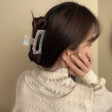 醋酸大号头发抓夹发夹子头饰发卡子女爪夹爪子鲨鱼夹网红2023新款