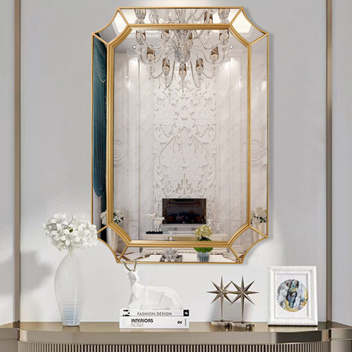 2024 New Style Bathroom Mirror, Light Luxury Bathroom Vanity Mirror, Wall-Mounted Split Mirror, Entryway Decor, Large Hanging Bathroom Mirror