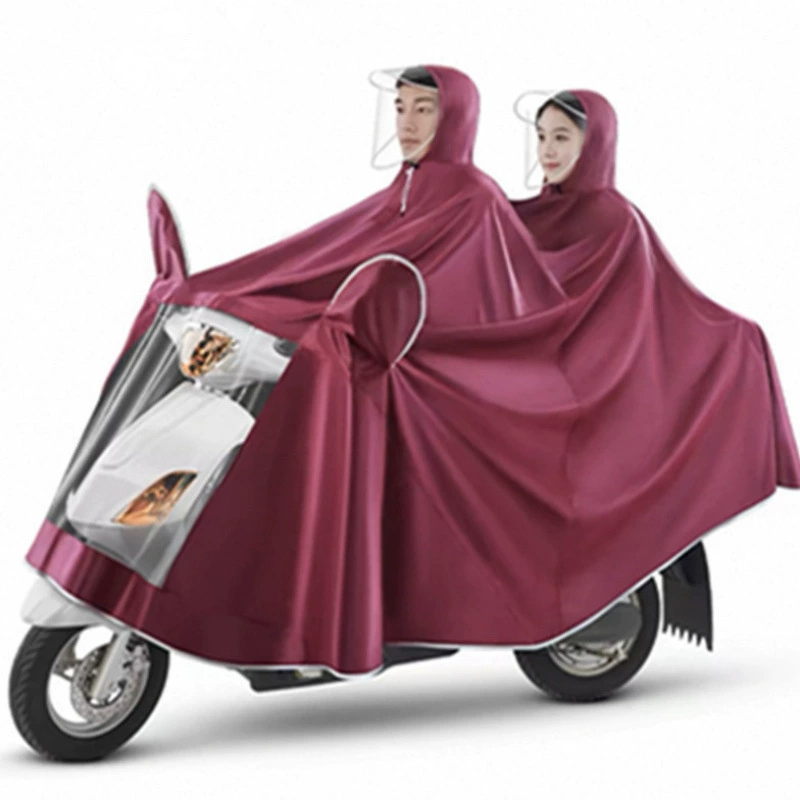 Пончо для электромобиля, непромокаемый двойной плащ из ткани Оксфорд, большой электромобиль, одиночный взрослый, утолщенный