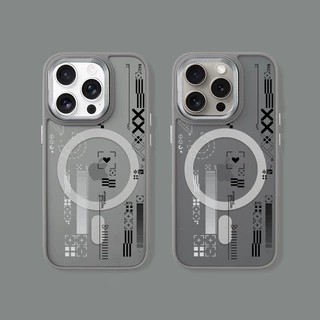 适用苹果iphone17pm手机壳16pro 15高级感13promax磁吸11潮牌壳套