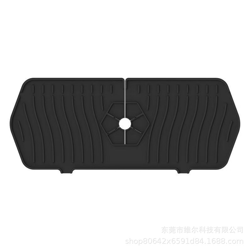 35.4*14.4CM 배수 매트 블랙