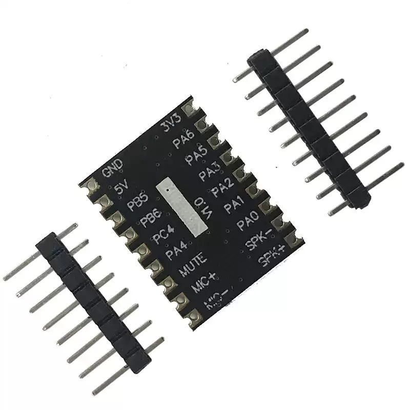 CI1302 CI1303 Módulo de control de reconocimiento de voz inteligente AI placa de desarrollo de reconocimiento fuera de línea compatible con ASRPRO