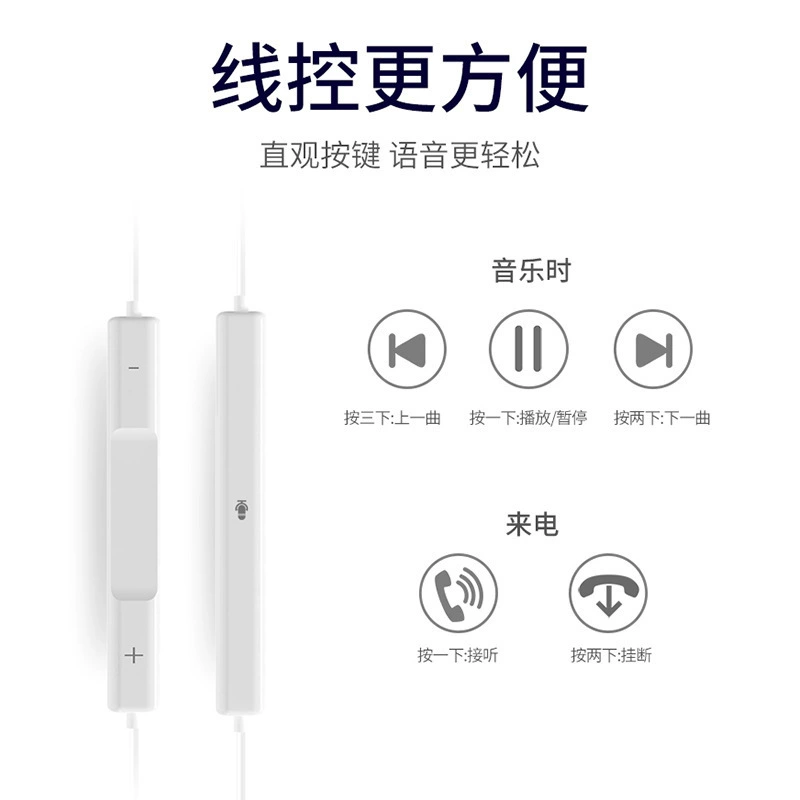 Наушники для Apple, Huawei, Xiaomi и совместимых устройств, 3,5 мм