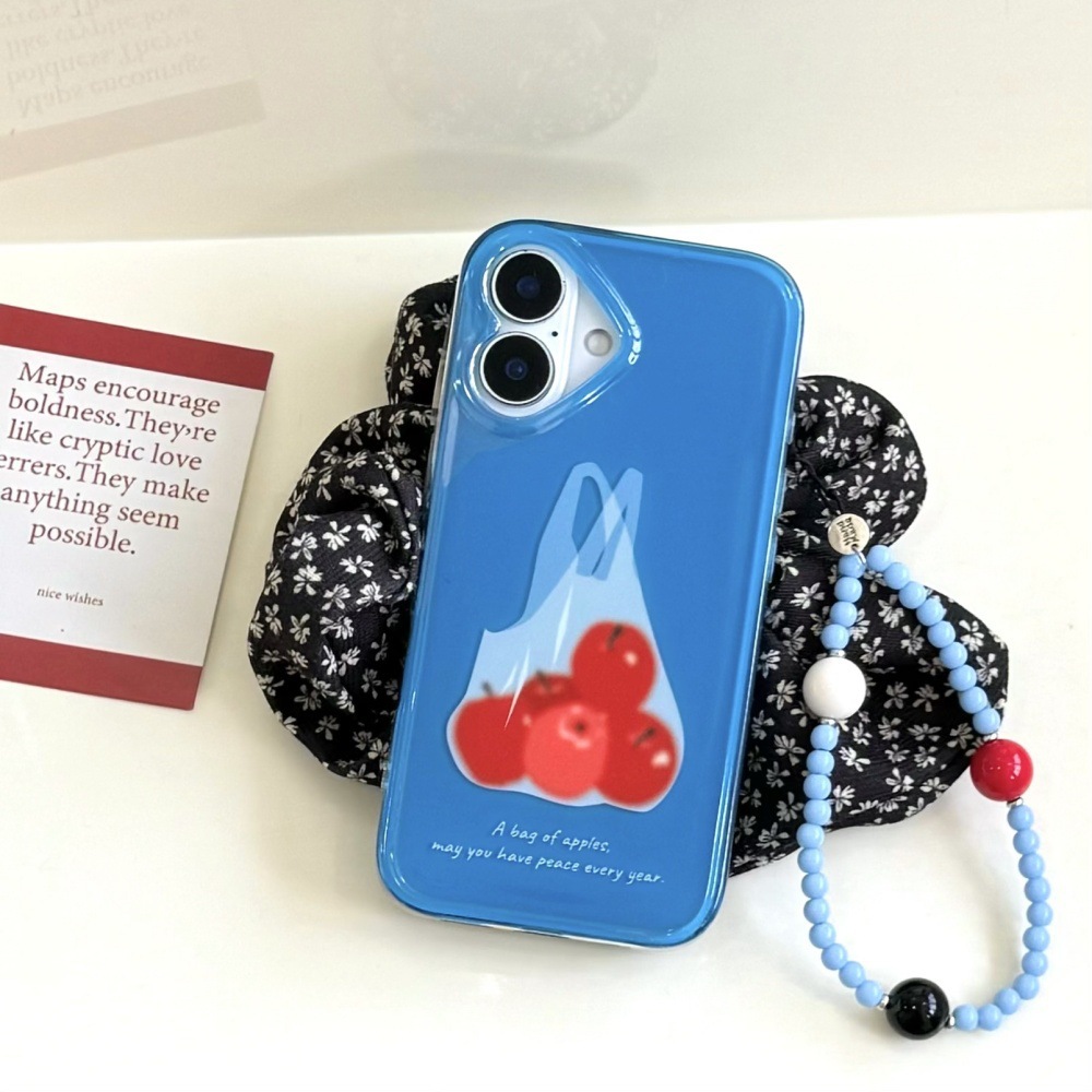 Nicho ins simple bolsa apple iphone16ProMax funda para teléfono móvil 14 Apple 15Pro pulsera mujer