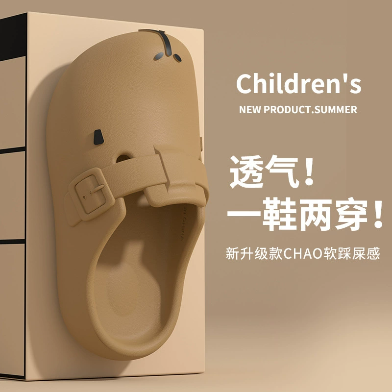 Детские сандалия Летняя мультяшная мода для мальчиков и девочек