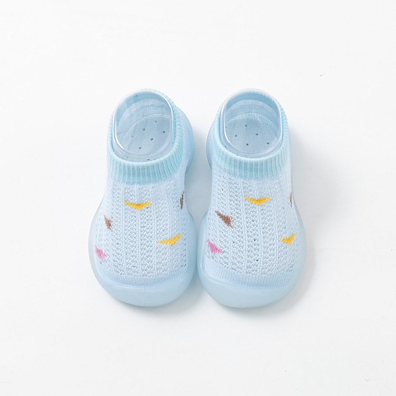 Zapatos para bebés mallas respirables zapatos para bebés calcetines para bebés con suela suave interior 0 - 3 años zapatos para niños y niñas verano antideslizante