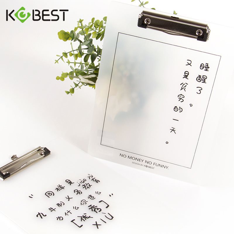Kangbai a4 writing board folder information folder student test…