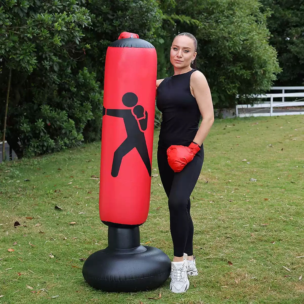 [Villain Boxing Pillar] Red Big Base 1.6