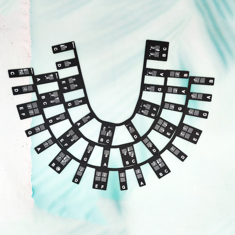 88 키 검은 배경 흰색