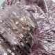 5mm straight sequins stage decoration embroidered fabric 3mm beads encryption dress European and American fashion fabric