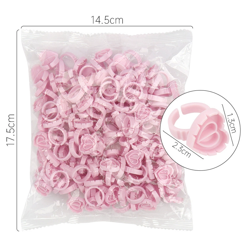 False eyelashes for extension, glue, ring for eyelashes