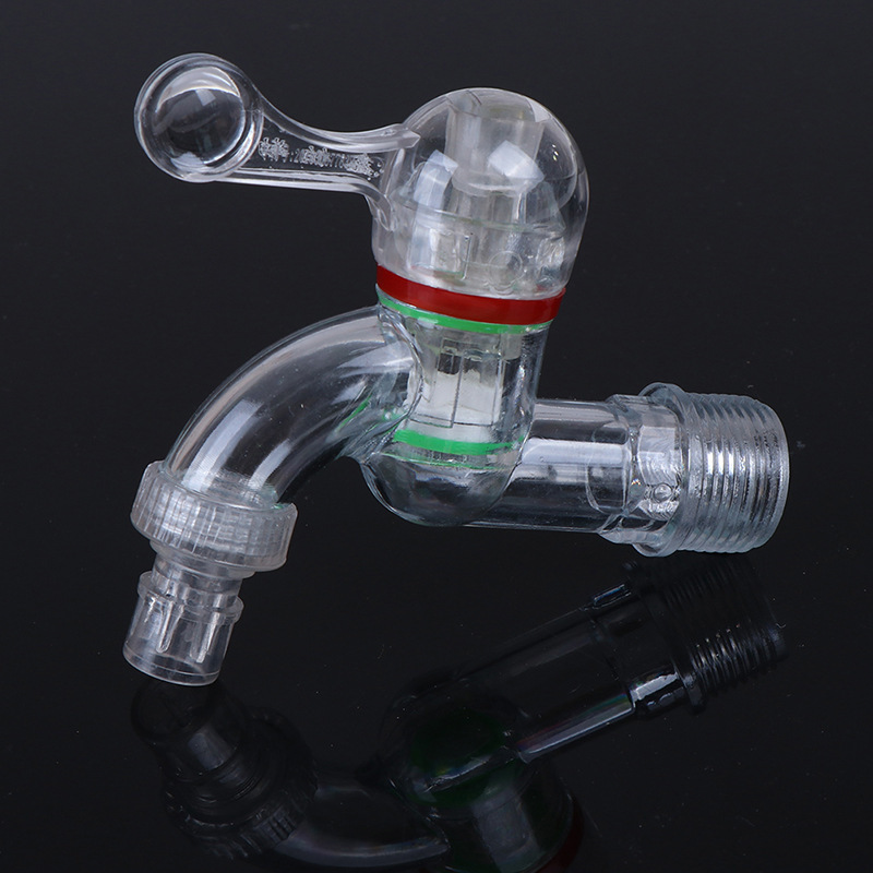 Manufacturers Wholesale Pc Plastic Faucet Transparent Faucet Glass Faucet Plastic Antifreeze Faucet