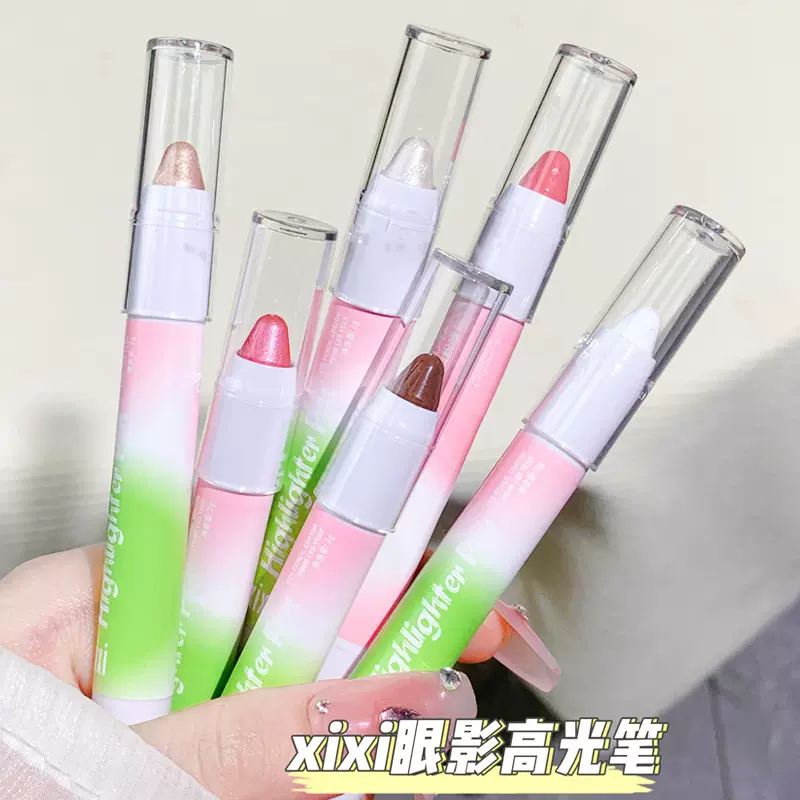 xixi甜心芭比高光笔 珠光哑光爆闪碎钻自然提亮卧蚕下至截断眼妆