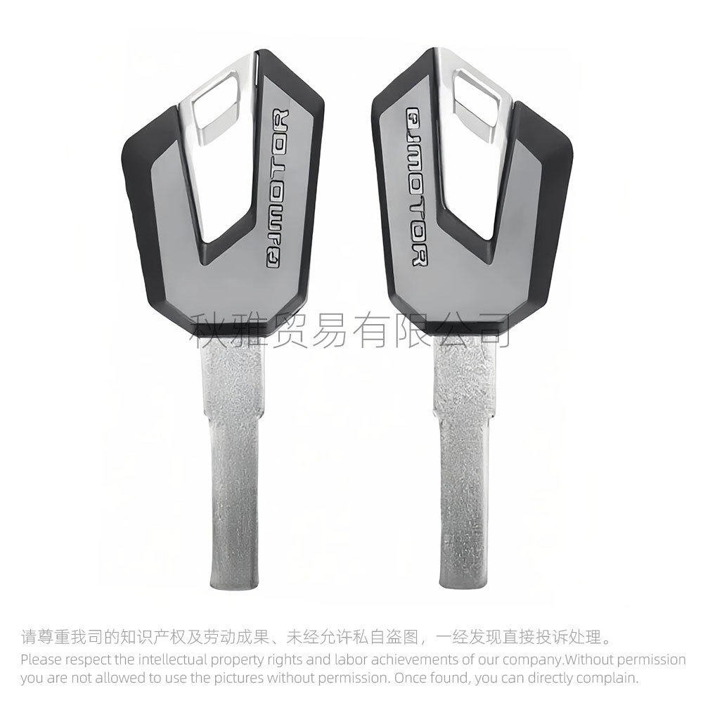 Suitable for Motorcycle Qianjiang Sai 800, Sai 600Rs, Sai 900 Key Blanks, Ignition Switch, Fuel Tank Lock Key Blanks