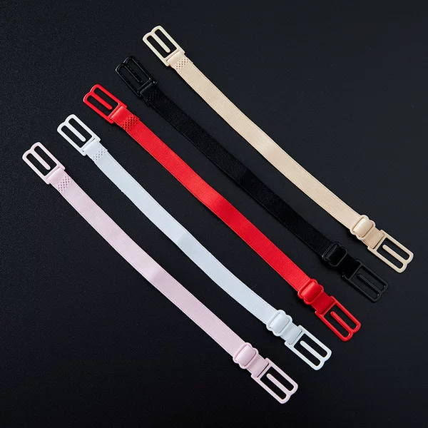 Underwear Non-slip Bra Anti-drop Shoulder Strap Anti-drop Bra with Fixed Buckle Back Strap Non-slip Shoulder Buckle Black