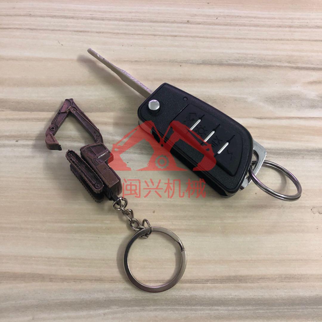 适用三一挖掘机配件556075135215235-8电门点火开关钥匙