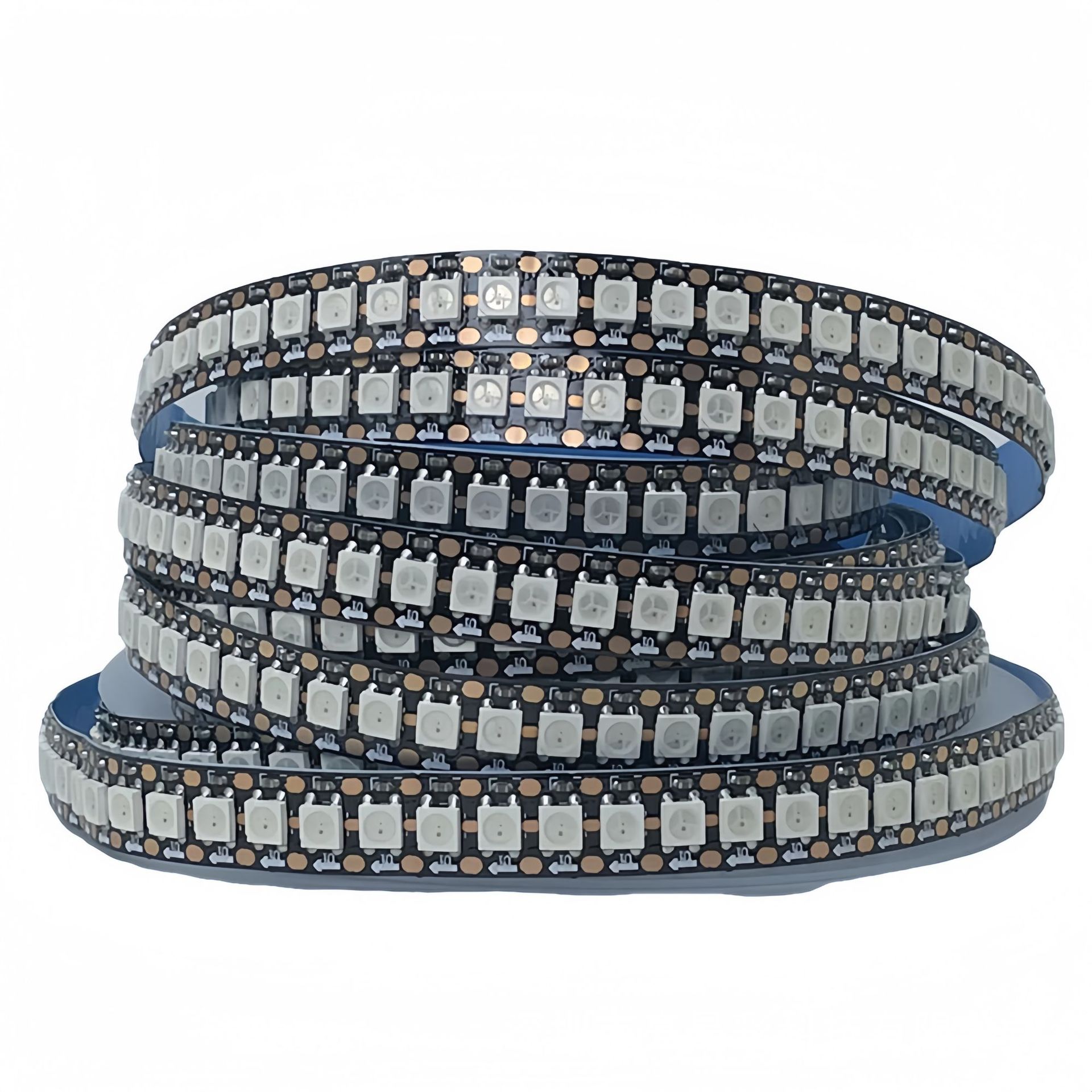 Lámpara LED Symphony con banda de marquesina RGB a todo color IC incorporada 30/60/144 luz DC5V control de un solo punto WS2812b