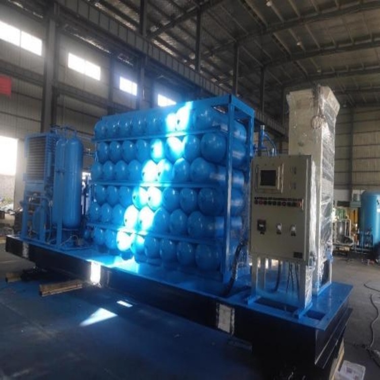 CNG加气站橇装设备  防爆急停开关  冷却系统  便于移动