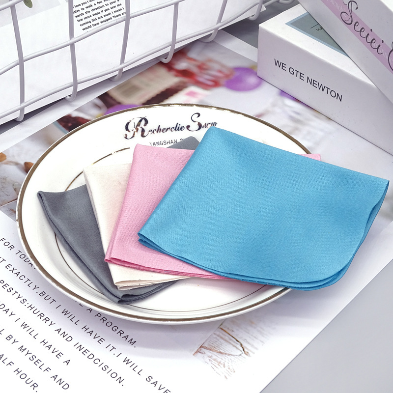 廠家直供超細纖維冰絲眼鏡布 手機鏡頭純棉擦拭布批發