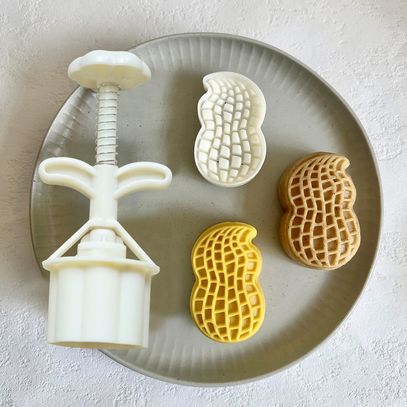 [Peanut] Mooncake Mold 75g 50g 30g Hand Pressure Food Grade Mold