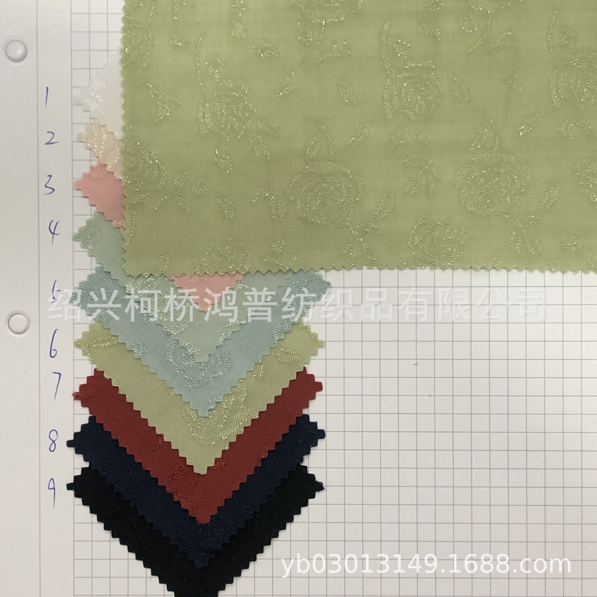 现货供应人丝提花纱罗面料   女装面料  连衣裙  货号YH66112