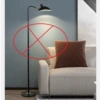 Type A floor lamp single lamp stand 3cm*3cm (self-pickup)