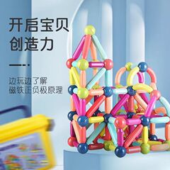 子供の大きい粒子の男の子の女の子の益智は積み木の魔法の変化の磁力の棒の赤ちゃんをつづり合わせます。