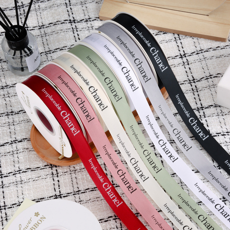 2cm new style small fragrant thread ribbon flower bouquet gift decoration belt cake baking ribbon diy hair accessories belt