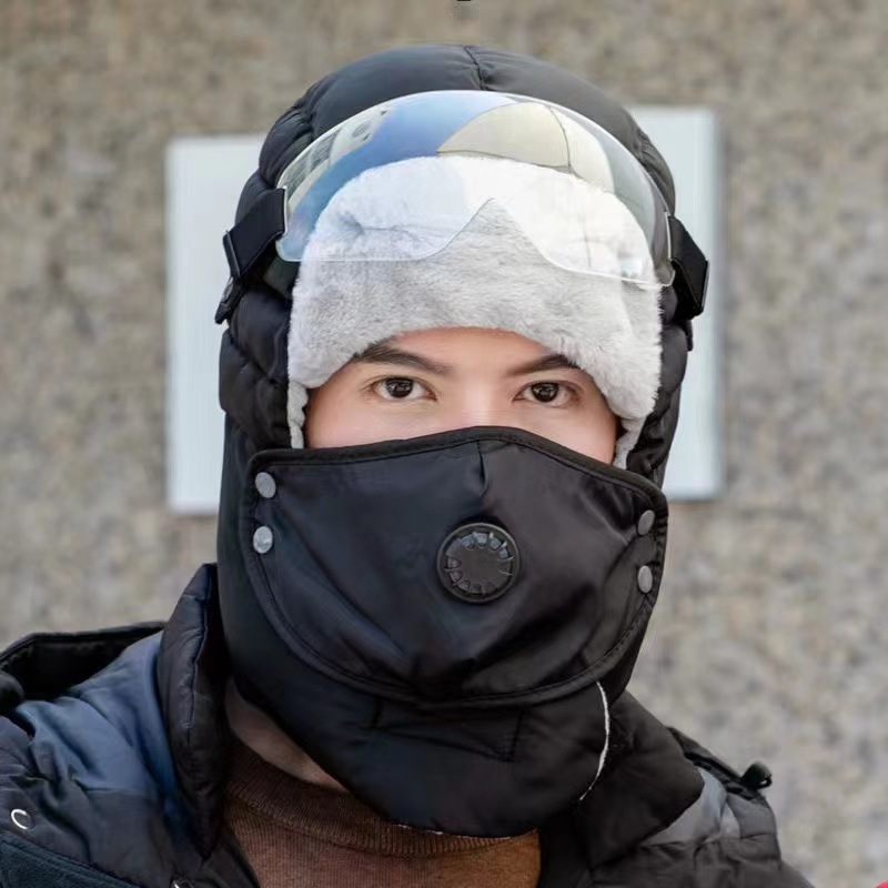 고글 포함 - 검정색